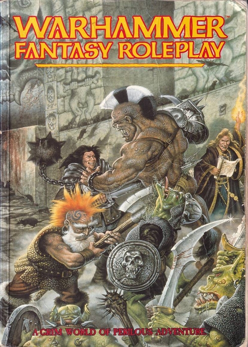 Warhammer Fantasy Roleplay 1st - Core Rule Book (1988) (B-Grade) (Genbrug)